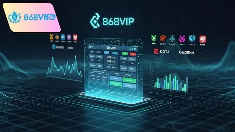Hệ thống kèo cược esports ổn định 868vip cho người chơi 2 Đặc điểm hệ thống kèo cược esports ổn định 868vip