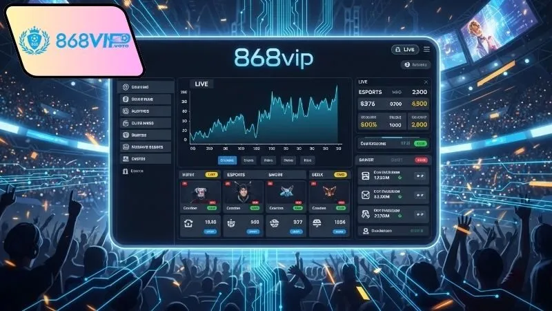 Hệ thống kèo cược esports ổn định 868vip cho người chơi 1 he-thong-keo-cuoc-esports-on-dinh-868vip