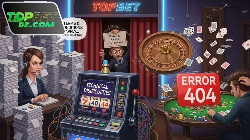 Tổng hợp lỗi Topbet – Nguyên nhân và cách khắc phục 3 Tổng hợp lỗi Topbet trong giao dịch